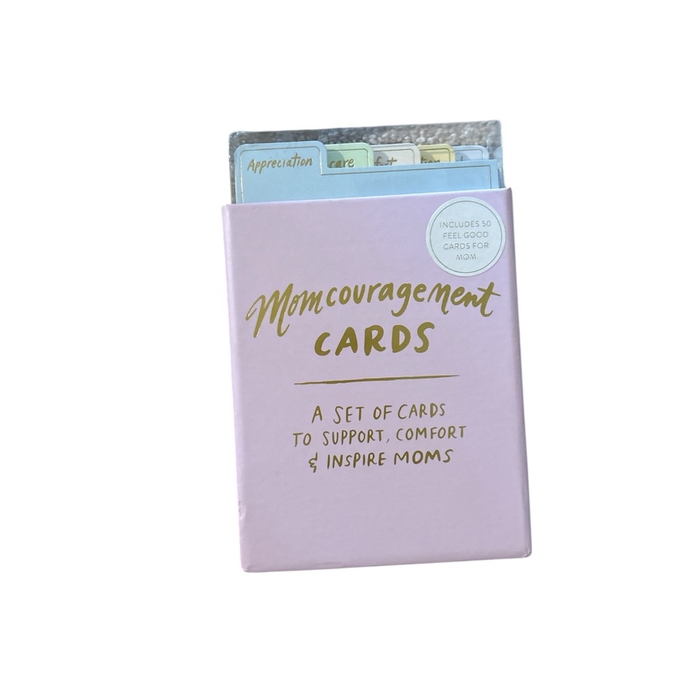 Momcouragement Cards - Purple and Gold